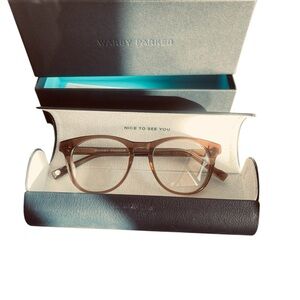 Warby Parker Tan Eyeglasses